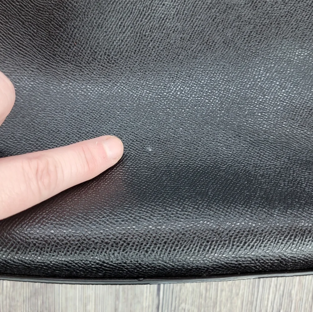 Coach Madison Hobo Black Leather Bag